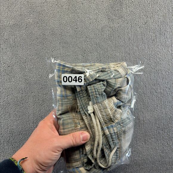 Orvis Womens Pants Multicolor Size 10 Cropped Patchwork Plaid Drawstring VTG Y2K - Picture 8 of 8